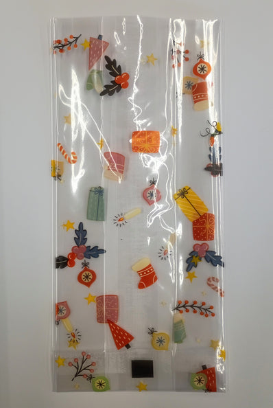 C1 Christmas Icons Cello Bags