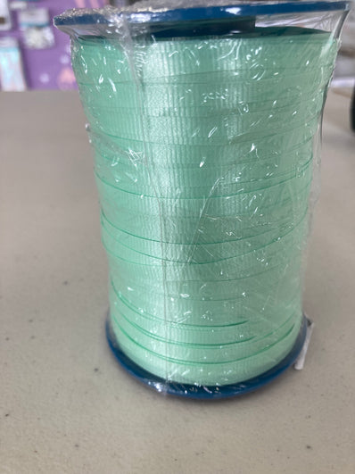 Mint 3/16 Curling Ribbon