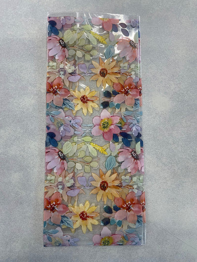 C4 Cello Bag - Watercolor Floral