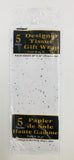 Glitter Metallic Dots - Tissue Paper