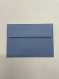 A7 New Blue Envelope 25/Package