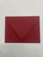 A2 Scarlet Envelope 25/Package