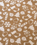 Kraft Cookie Cutter Wrapping Paper