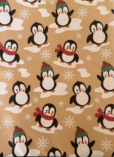 Penguins Wrapping Paper