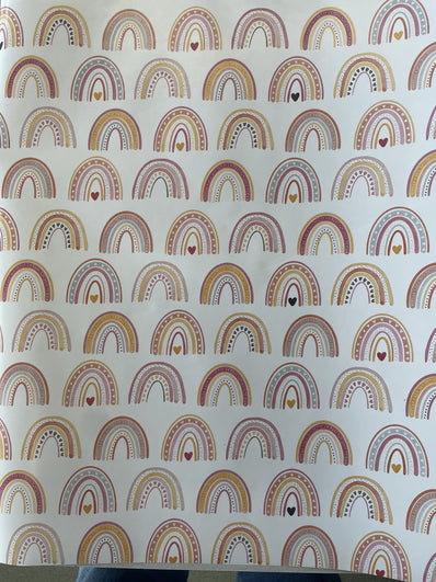 Boho Rainbow Wrapping Paper