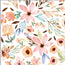 Water Color Floral Wrapping Paper