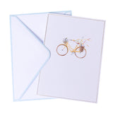 "Watercolor Bicycle" Boxed Cards