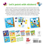 First Fun Sticker Painting: Wild Animals