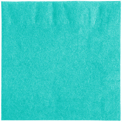 Teal Lagoon Beverage Napkin