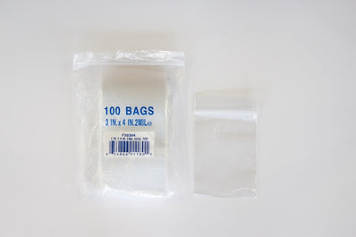3 x 4 Ziplock