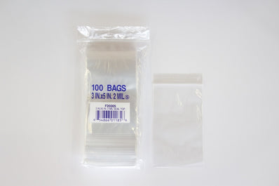 3 x 5 Ziplock