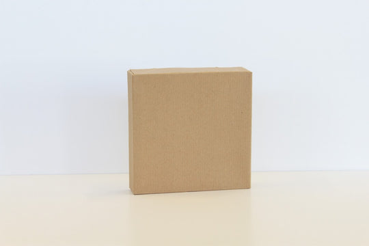 Jam Paper Open Lid Gift Boxes, 6 x 6 x 6, Kraft