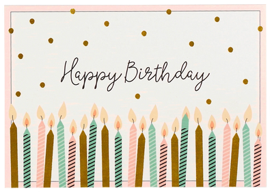 "Happy Birthday" Note Cards