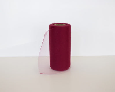 Burgundy Tulle