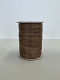 Chocolate Rayon Raffia Ribbon
