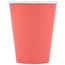 Coral Orange Hot or Cold 9OZ Cup