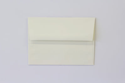 25 A-7 5x7 Smooth White Envelopes 