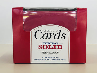 "Everyday Solid" Boxed Cards