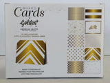 "Golden" Boxed Cards