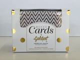 "Golden" Boxed Cards