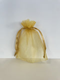5x6.5 Gold Sheer Pouch