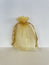 5x6.5 Gold Sheer Pouch