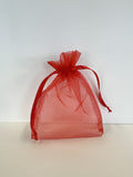 5x6.5 Red Sheer Pouch