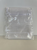 5x6.5 White Sheer Pouch