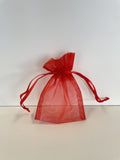 3x4 Red Sheer Pouch