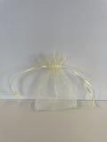 3x4 Ivory Sheer Pouch