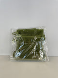 3x4 Olive Sheer Pouch