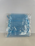 3x4 Light Blue Sheer Pouch
