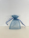 3x4 Smoke Blue Sheer Pouch