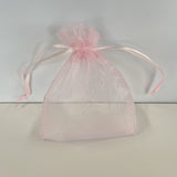 3x4 Pink Sheer Pouch