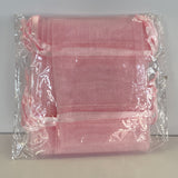 3x4 Pink Sheer Pouch
