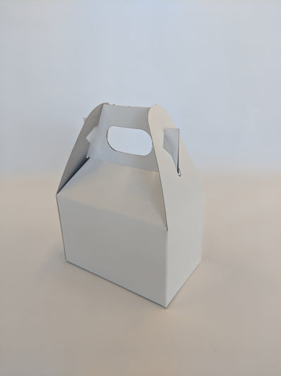 White Mini Gable Boxes