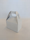 White Mini Gable Boxes