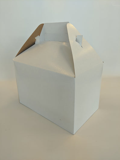 White Gable Boxes