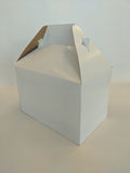 White Gable Boxes