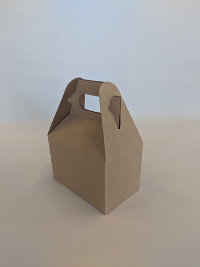 Kraft Mini Gable Boxes