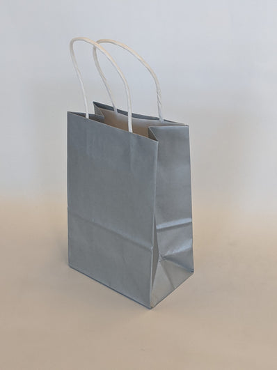 Silver Gift Bag GEM