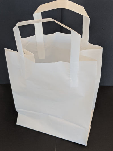 Frosted White Gift Bag CUB