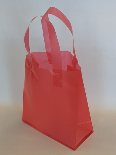 Frosted Red Gift Bag CUB