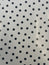 White w/ Black Dots Christmas Wrapping Paper