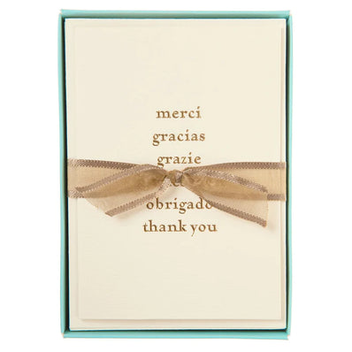"Thank You Languages" Boxed Cards