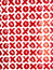 Red XOXO Wrapping Paper