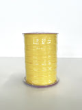 Yellow Rayon Raffia Ribbon