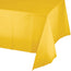 School Bus Yellow Plastic Rectangle Tablecover 54