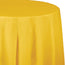 School Bus Yellow Round Tablecover 82