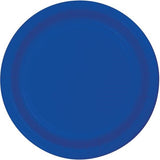 Cobalt Blue 7" Round Paper Plate